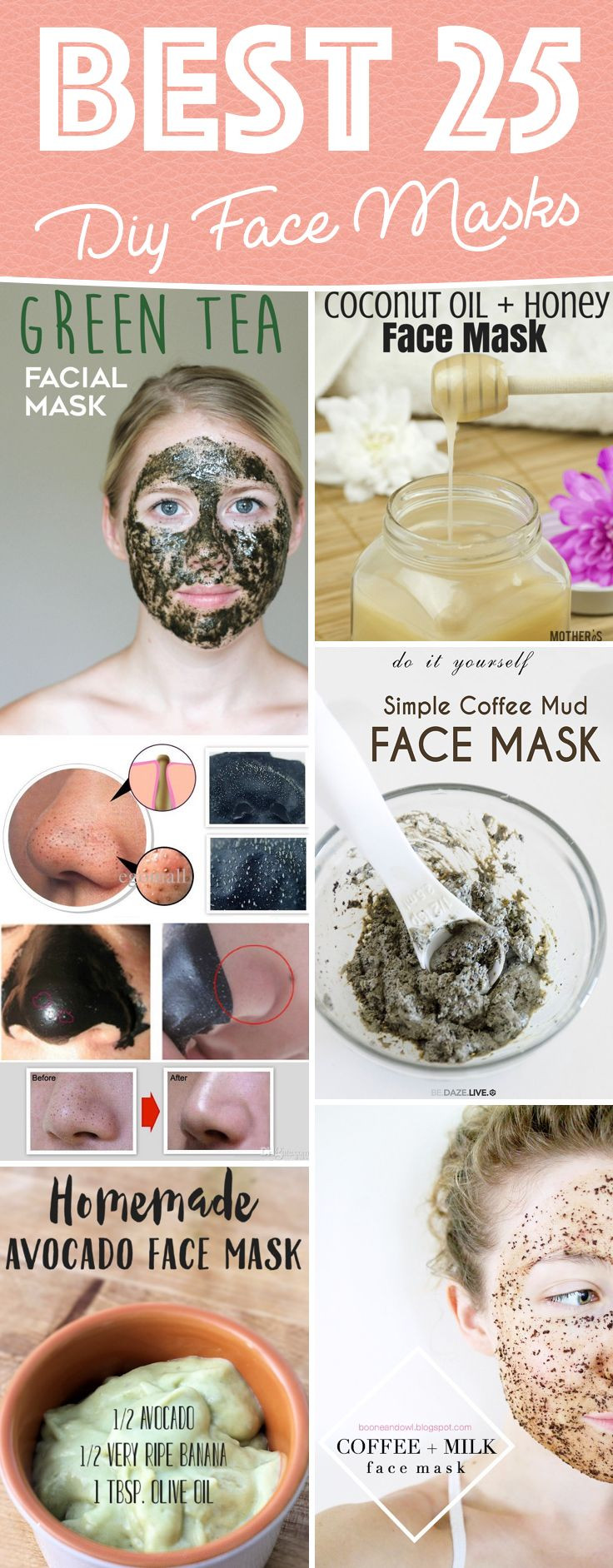 Best ideas about DIY Facial Mask
. Save or Pin 25 best ideas about Homemade Face Masks on Pinterest Now.