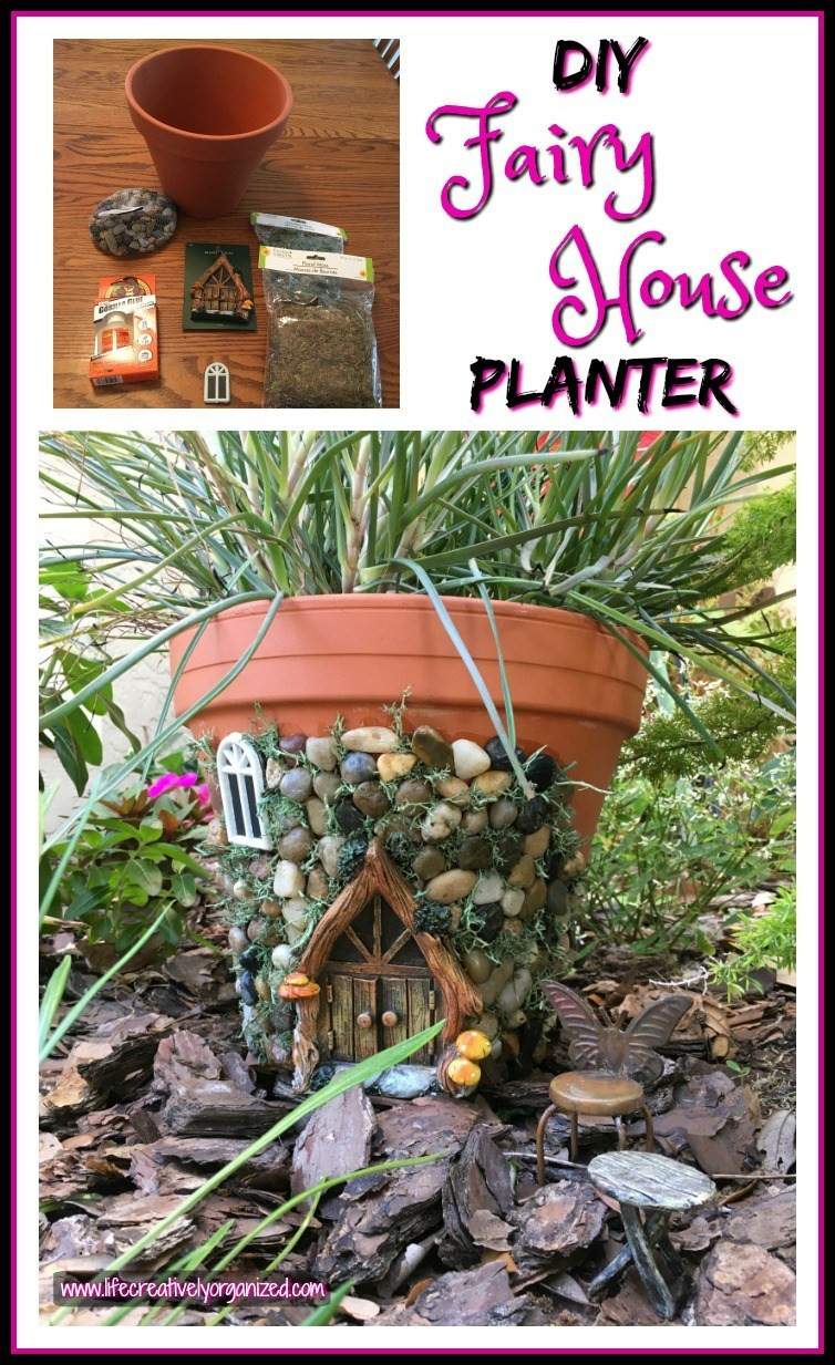 Best ideas about DIY Fairy Garden House
. Save or Pin Whimsical DIY Fairy House Planter LIFE CREATIVELY ORGANIZED Now.