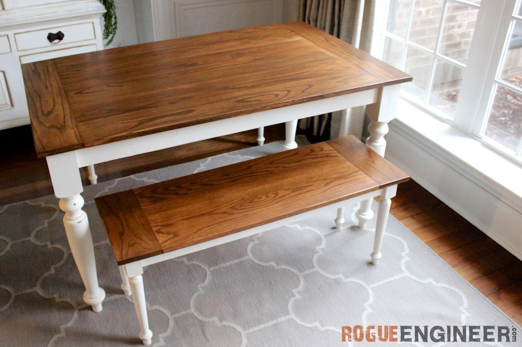 Best ideas about DIY Farm Table Plans
. Save or Pin DIY Solid Oak Farmhouse Table Now.