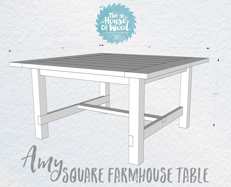 Best ideas about DIY Farm Table Plans
. Save or Pin How To Build A DIY Square Farmhouse Table Plans Now.