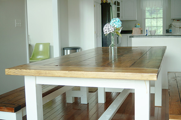 Best ideas about DIY Farm Table Plans
. Save or Pin DIY Farmhouse Table and Bench Using Free Plans from Ana White Now.