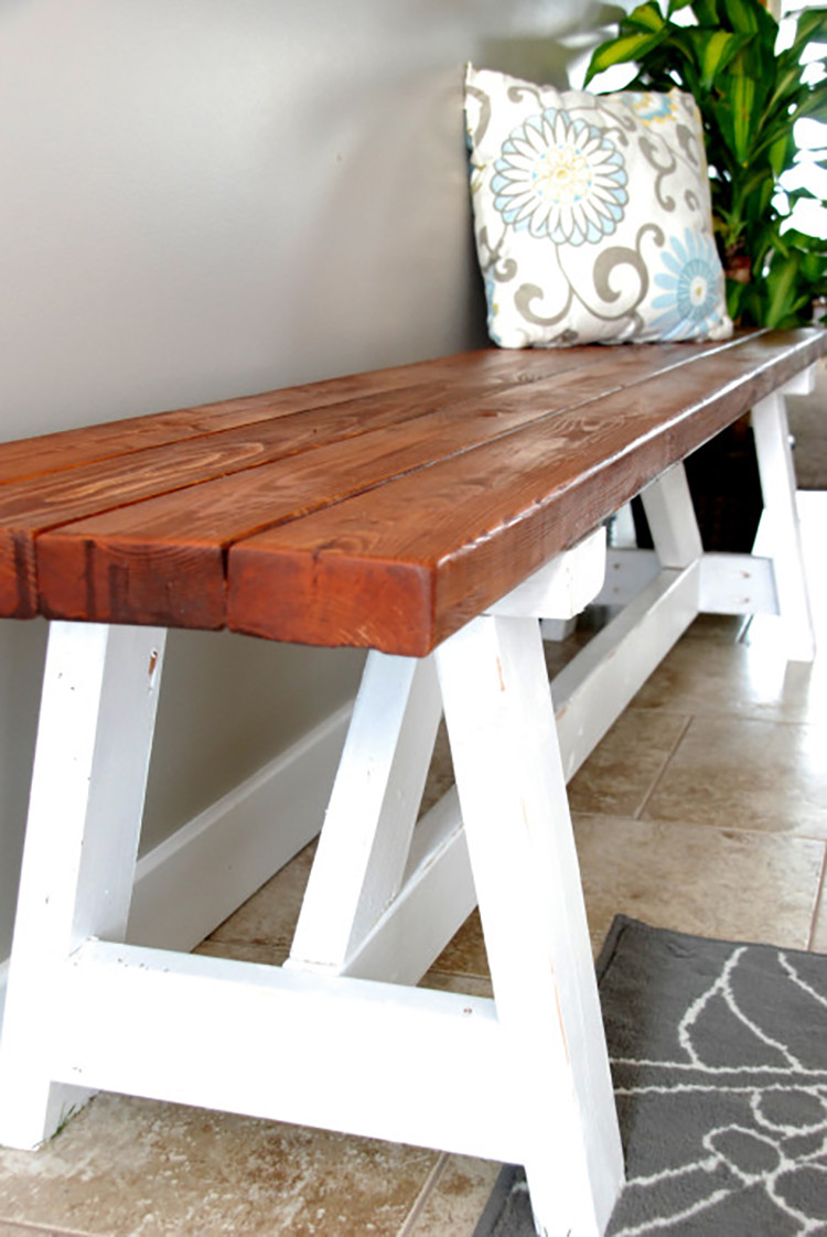 Best ideas about DIY Farmhouse Bench
. Save or Pin DIY Project Farmhouse Bench The Home Depot Now.