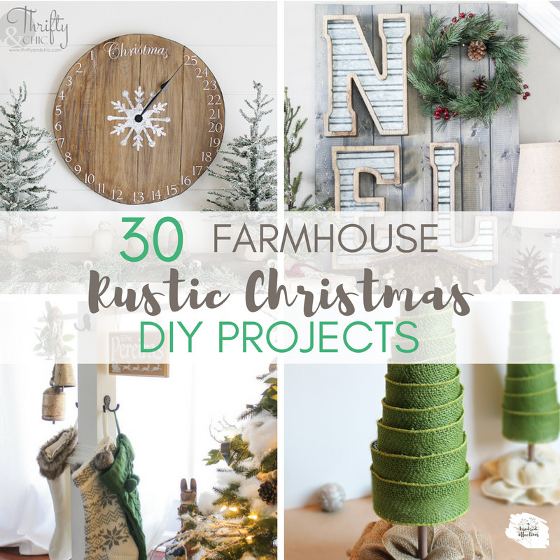 Best ideas about DIY Farmhouse Christmas Decor
. Save or Pin 30 Rustic Farmhouse Christmas DIY Projects A Hundred Now.