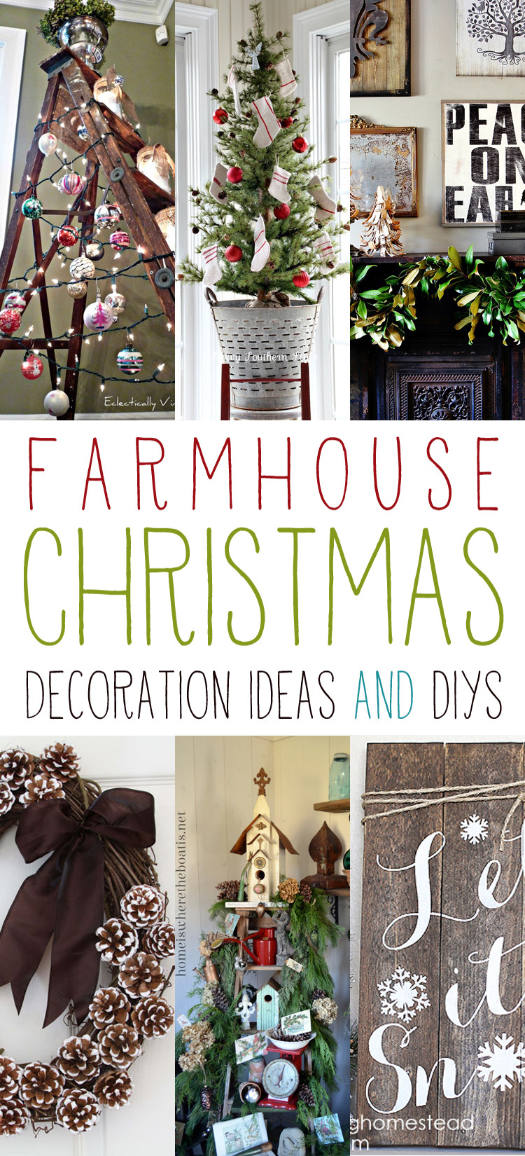 Best ideas about DIY Farmhouse Christmas Decor
. Save or Pin Farmhouse Christmas Decoration Ideas and DIYs The Now.