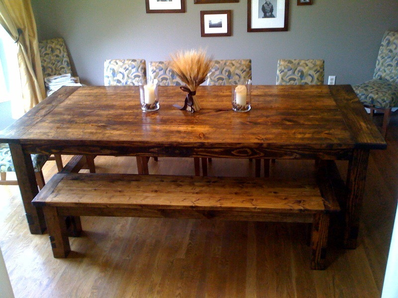 Best ideas about DIY Farmhouse Table And Bench Plans
. Save or Pin Ana White Now.