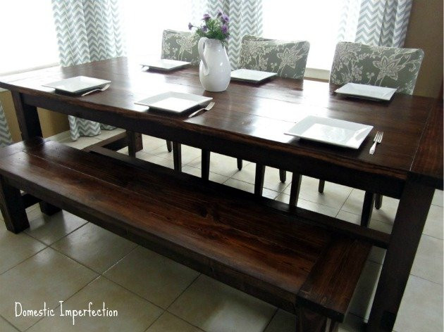 Best ideas about DIY Farmhouse Table And Bench Plans
. Save or Pin 5 DIY Farmhouse Table Projects Bob Vila Now.