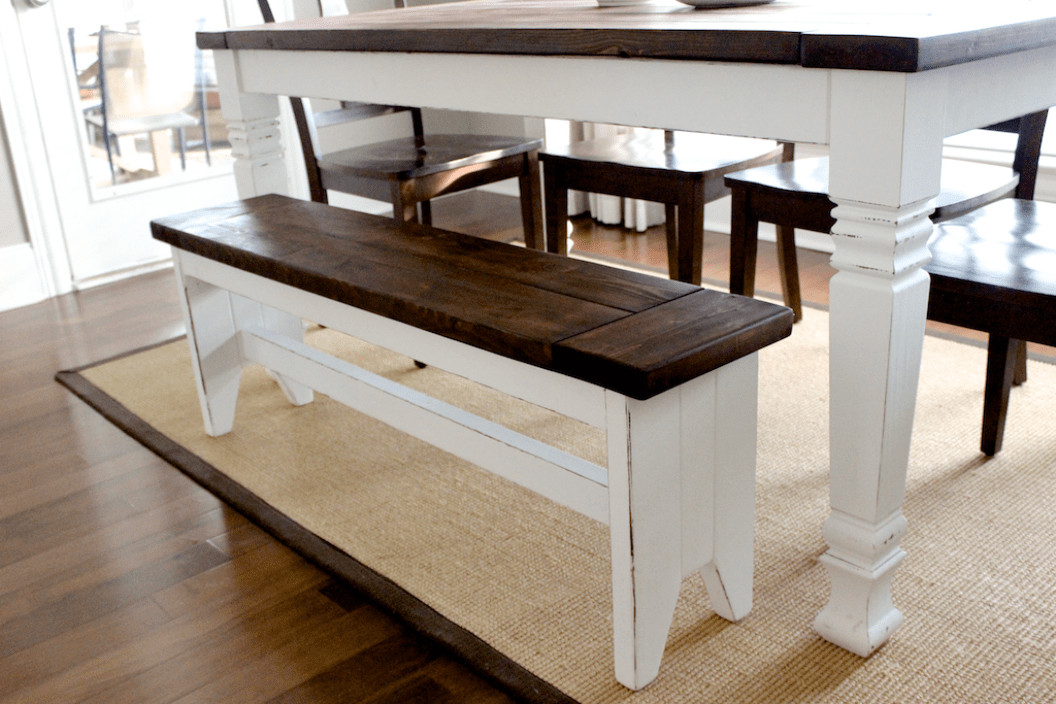 Best ideas about DIY Farmhouse Table And Bench Plans
. Save or Pin DIY Farmhouse Bench Free Plans Now.