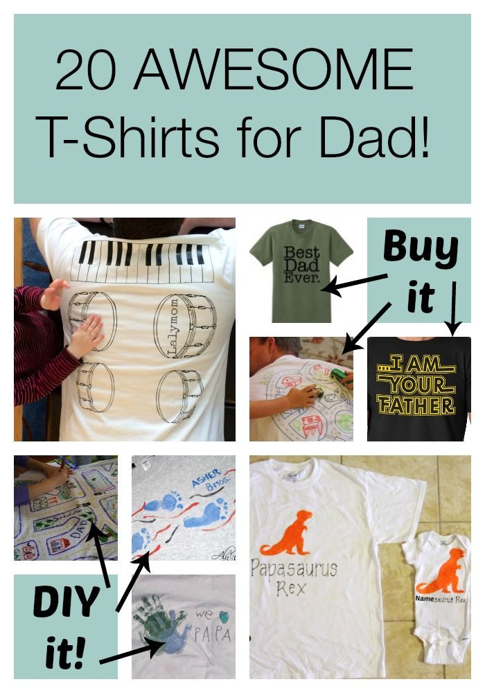 Best ideas about DIY Father'S Day Gifts From Daughter
. Save or Pin Gift Ideas For Dad 20 Father s Day T Shirts to DIY or BUY Now.