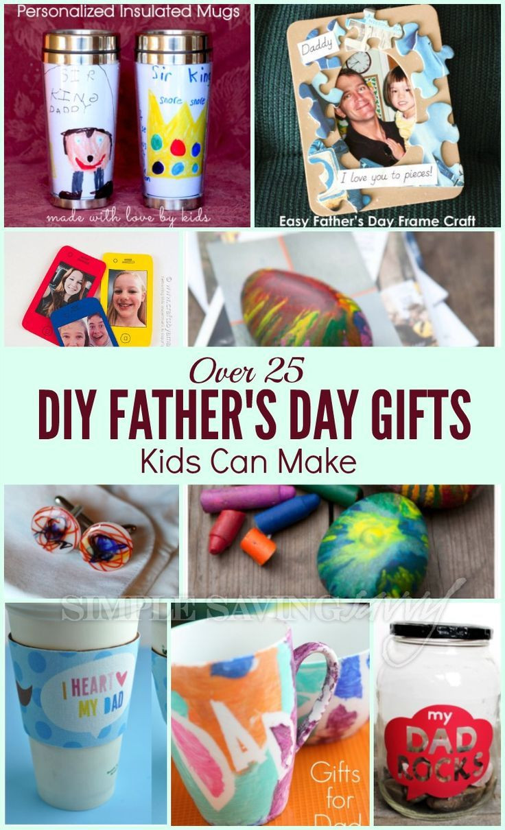 Best ideas about DIY Father'S Day Gifts From Kids
. Save or Pin Over 25 DIY Father s Day Gifts Kids Can Make Now.