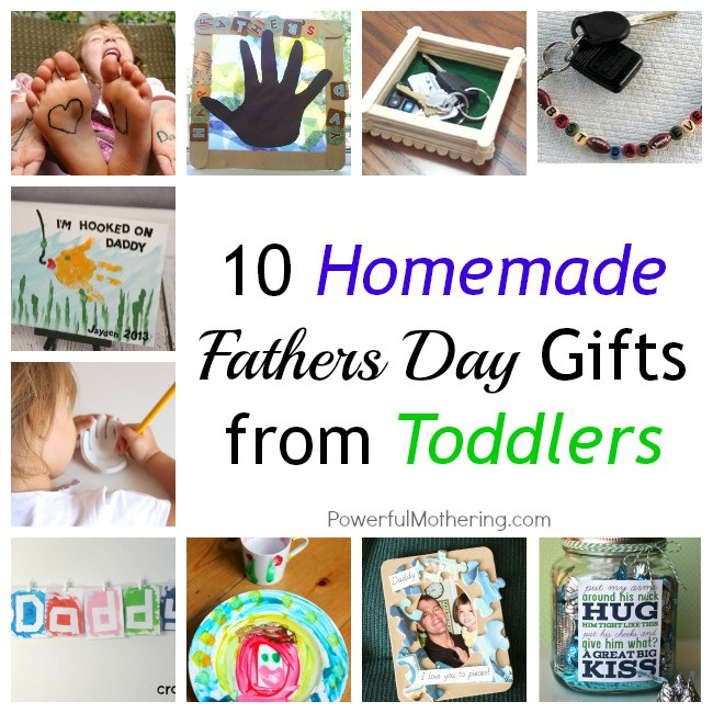 Best ideas about DIY Father'S Day Gifts From Toddler
. Save or Pin 10 Homemade Fathers Day Gifts from Toddlers Now.