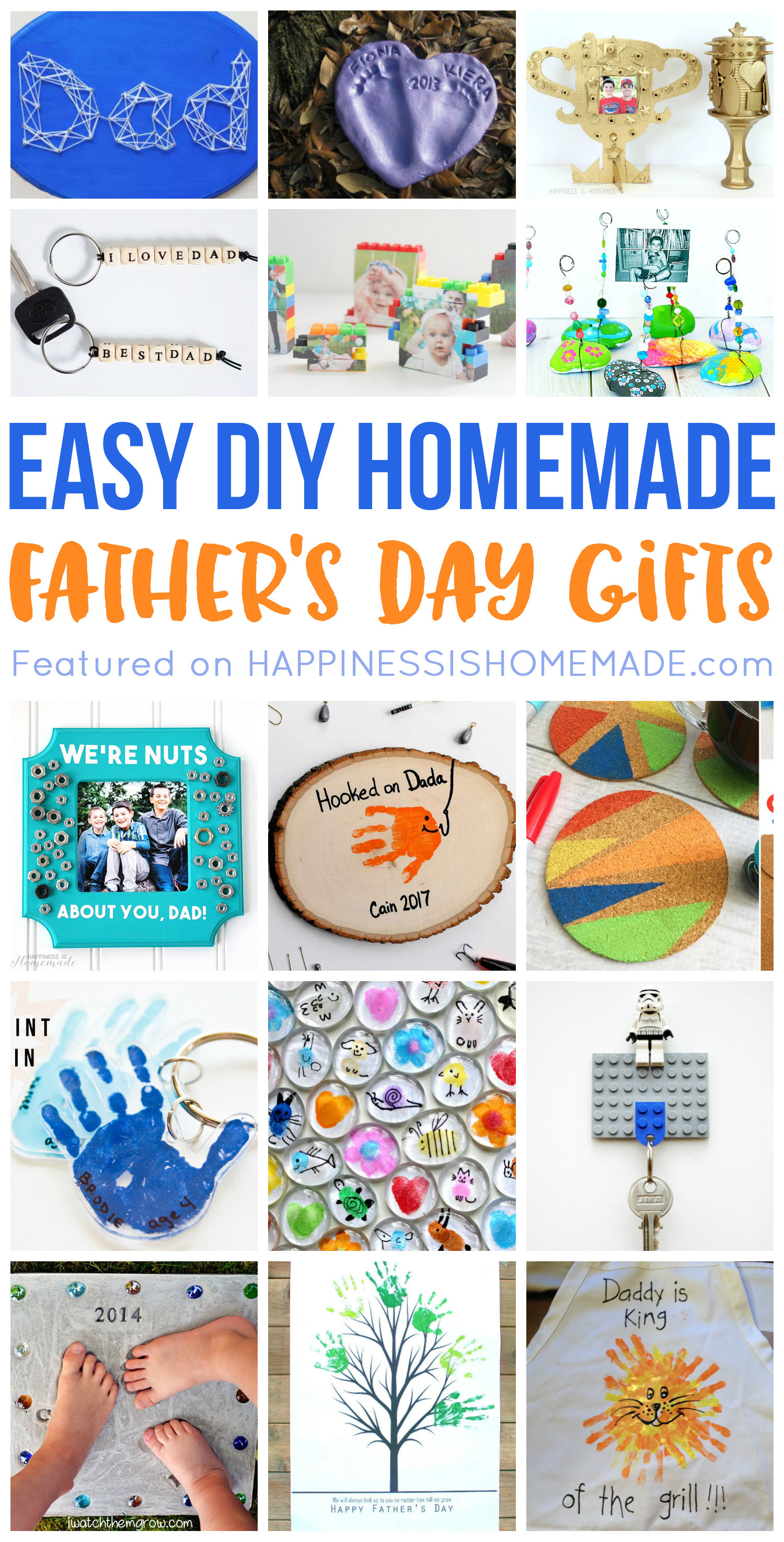 Best ideas about DIY Fathers Day Gifts
. Save or Pin 20 Homemade Father s Day Gifts That Kids Can Make Now.