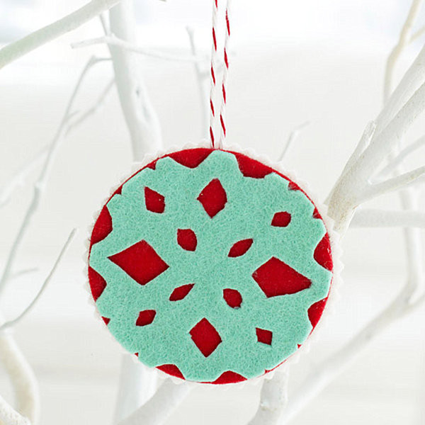 Best ideas about DIY Felt Christmas Ornament
. Save or Pin 20 Felt Christmas Ornaments for a Festive Tree Now.