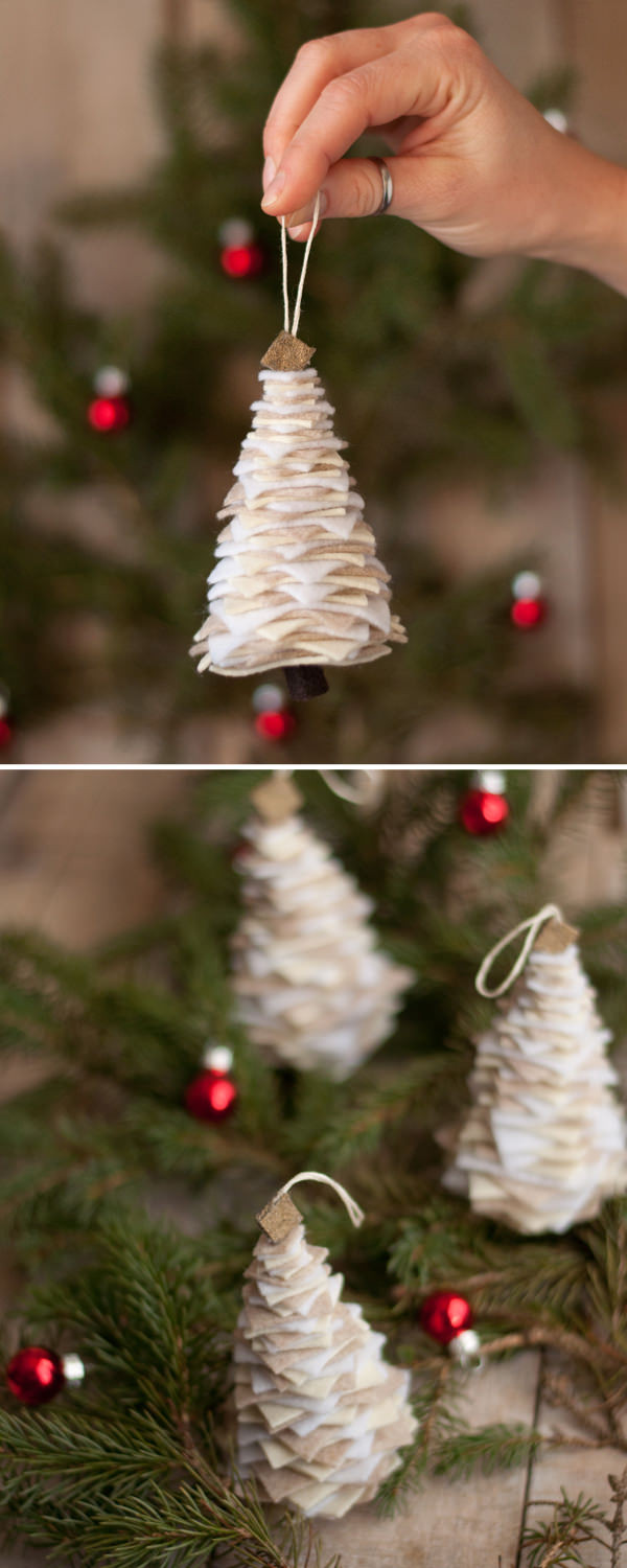 Best ideas about DIY Felt Christmas Ornament
. Save or Pin 6 Weeks of Holiday DIY Week 3 DIY Christmas Ornaments Now.