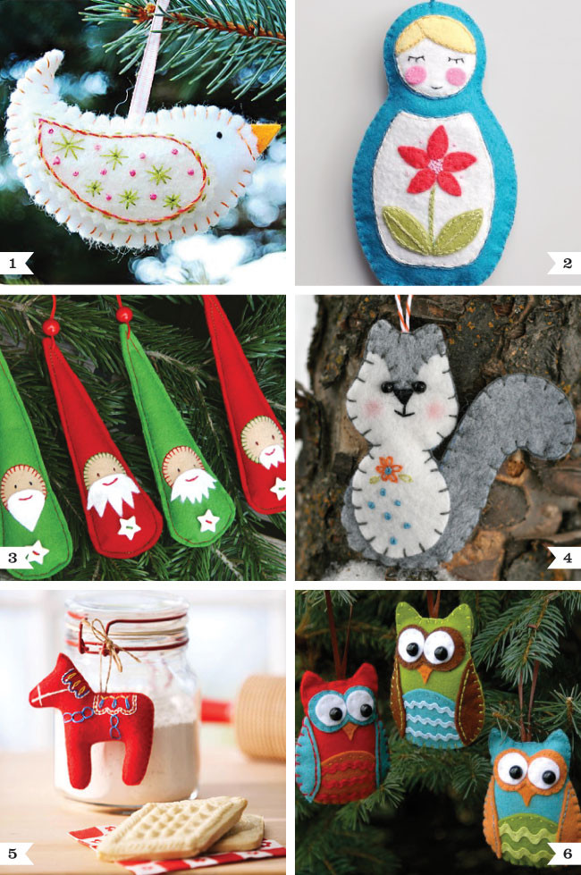 Best ideas about DIY Felt Christmas Ornament
. Save or Pin DIY felt Christmas ornaments Now.