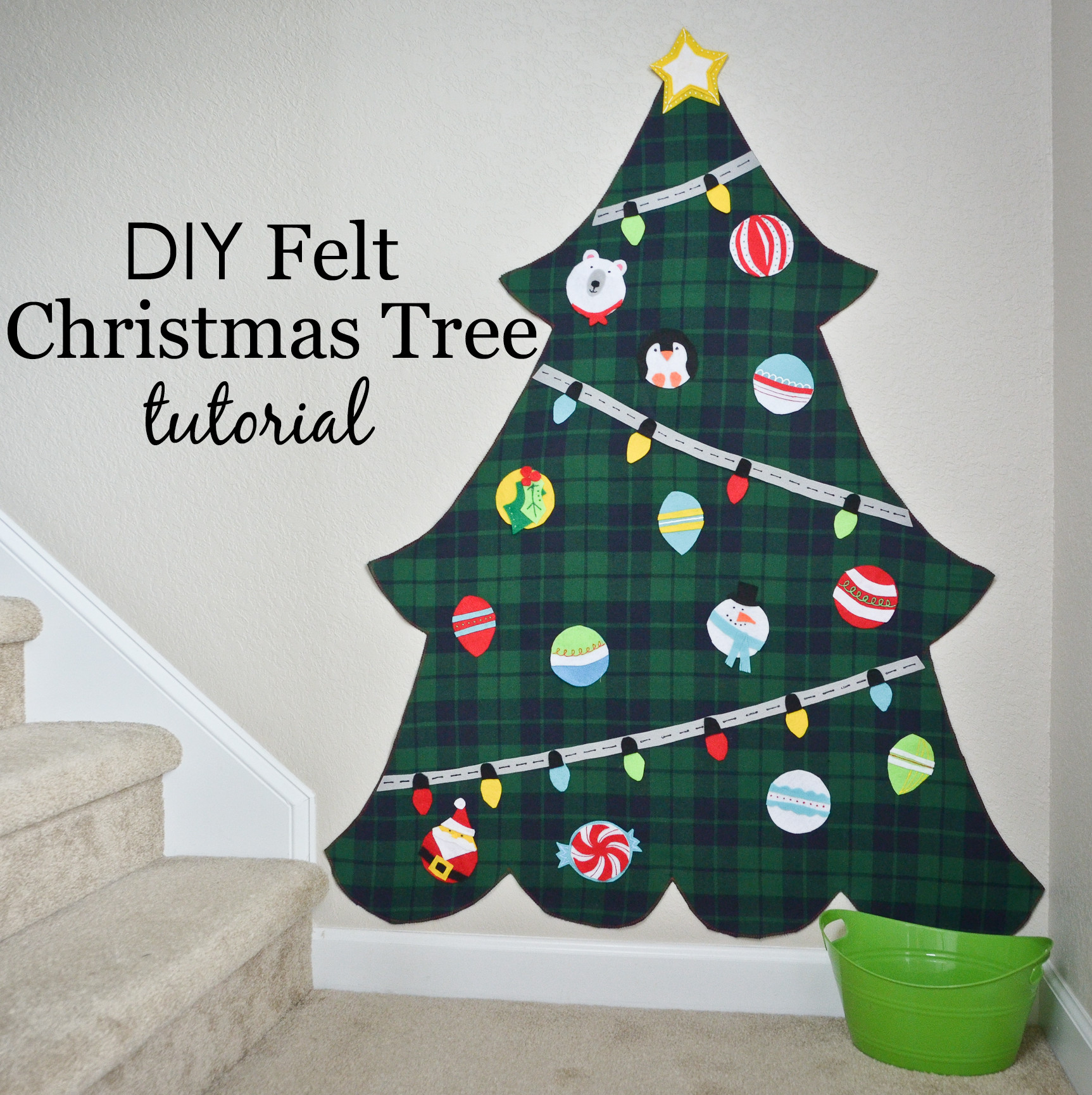 Best ideas about DIY Felt Christmas Tree
. Save or Pin DIY Felt Christmas Tree Project Nursery Now.