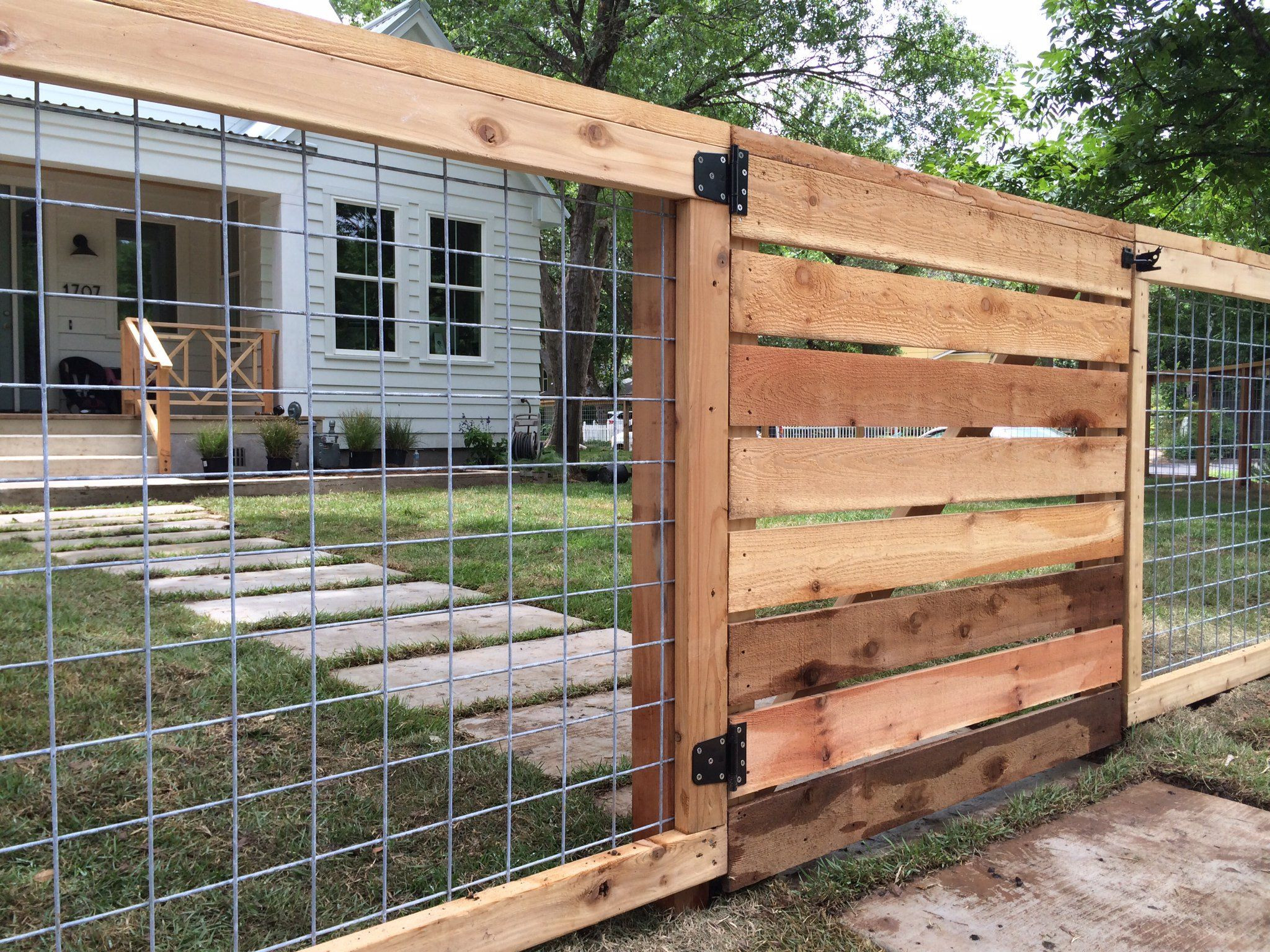 Best ideas about DIY Fence Panels
. Save or Pin 17 Awesome Hog Wire Fence Design Ideas For Your Backyard Now.