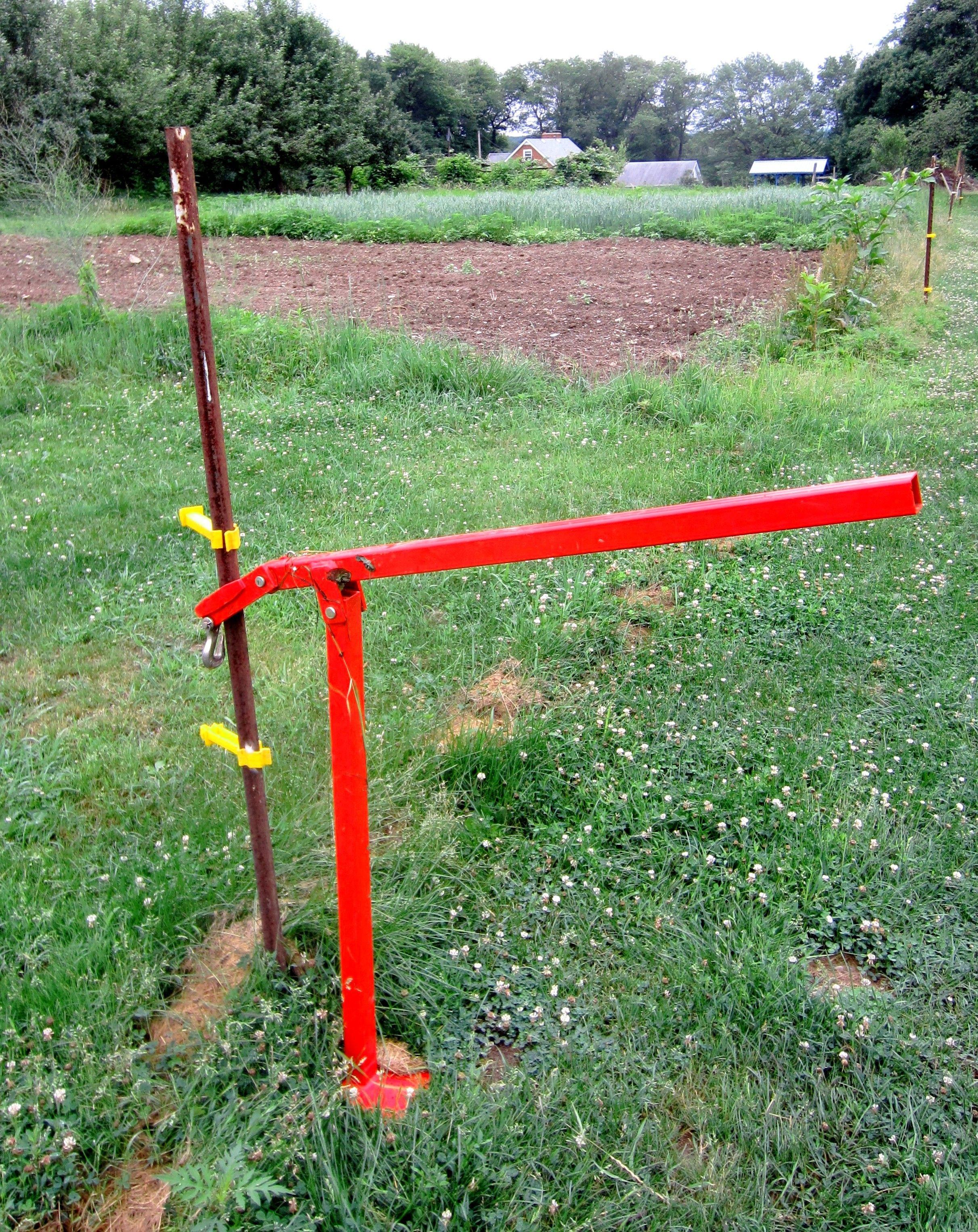 Best ideas about DIY Fence Stretcher
. Save or Pin If you have to pull "T"posts do yourself a favor and Now.