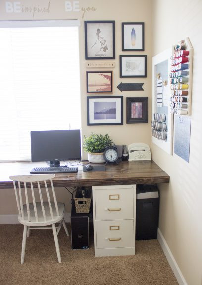Best ideas about DIY File Cabinet Desk
. Save or Pin DIY File Cabinet Desk Tutorial Over the Big Moon Now.