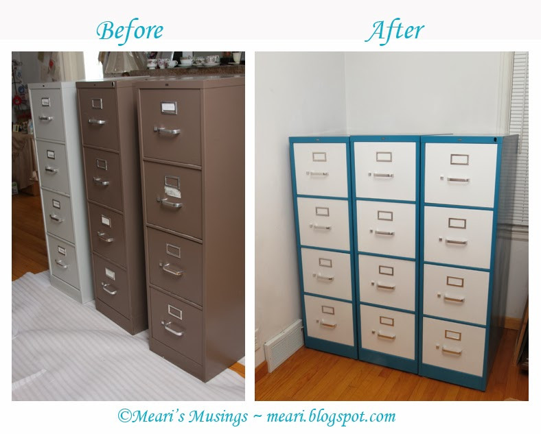 Best ideas about DIY Filing Cabinet Makeover
. Save or Pin Meari s Musings DIY Filing Cabinet Makeover Now.