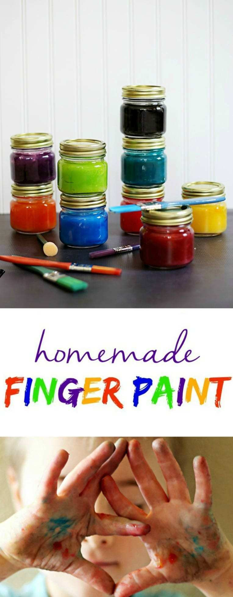 Best ideas about DIY Finger Paints
. Save or Pin DIY Non Toxic Homemade Finger Paint The Anti June Cleaver Now.