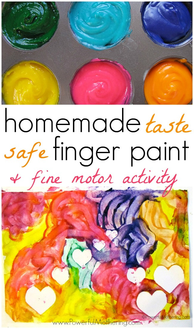 Best ideas about DIY Finger Paints
. Save or Pin Homemade Finger Paint Recipe with Fine Motor Activity Now.