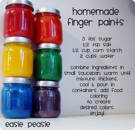 Best ideas about DIY Finger Paints
. Save or Pin Easie Peasie Co Homemade finger paints… Now.