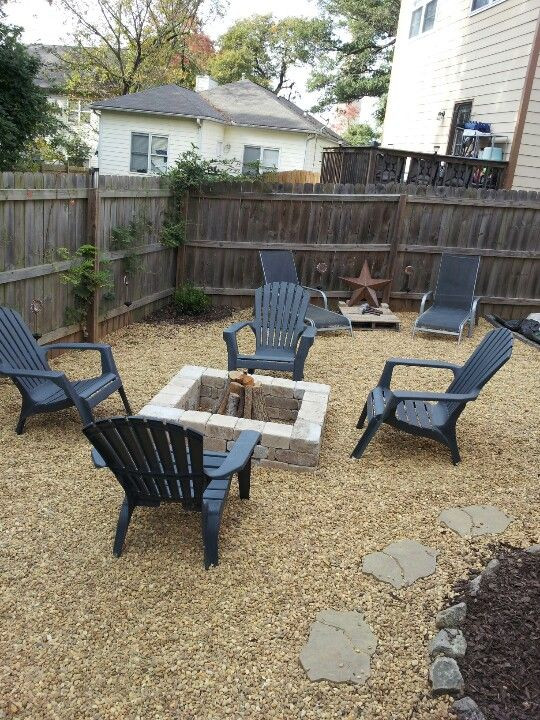 Best ideas about DIY Fire Pit Area
. Save or Pin DIY fire pit and gravel outdoor area Now.