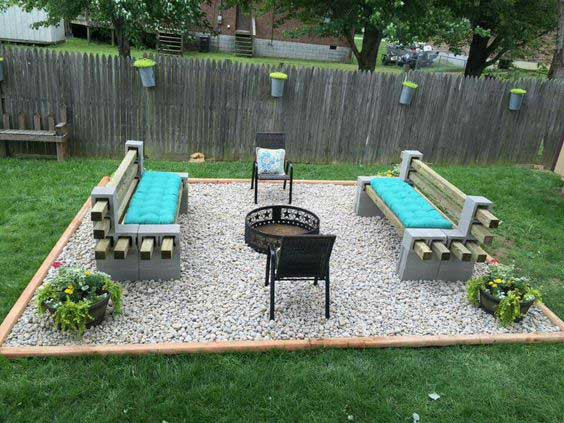 Best ideas about DIY Fire Pit Area
. Save or Pin 22 Backyard Fire Pit Ideas with Cozy Seating Area Now.