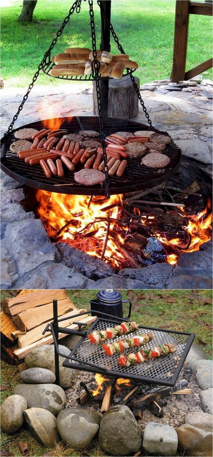 Best ideas about DIY Fire Pit Cooking Grate
. Save or Pin 24 Best Fire Pit Ideas to DIY or Buy Lots of Pro Tips Now.