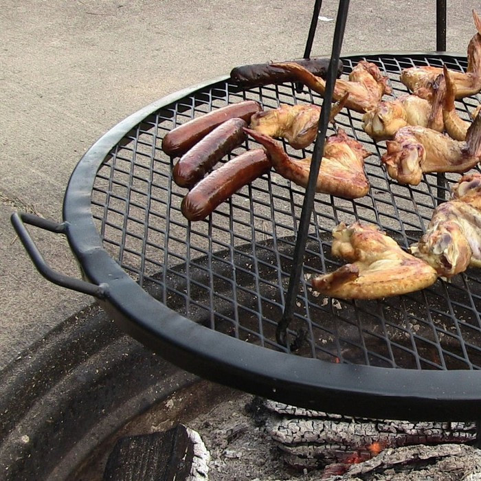 Best ideas about DIY Fire Pit Cooking Grate
. Save or Pin Build a fire pit with cooking grill in your backyard Now.