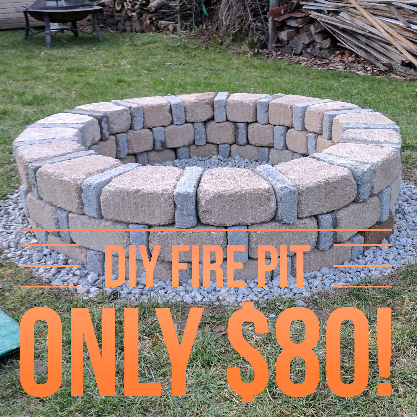 Best ideas about DIY Fire Pit
. Save or Pin DIY Brick Fire Pit For ly $80 Now.