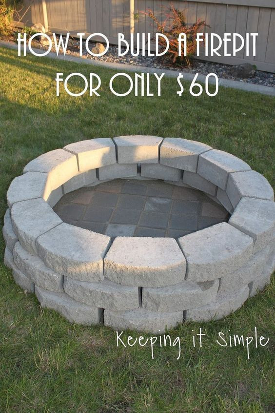 Best ideas about DIY Fire Pit Pinterest
. Save or Pin Keeping it Simple How to Build a DIY Fire Pit for ly Now.