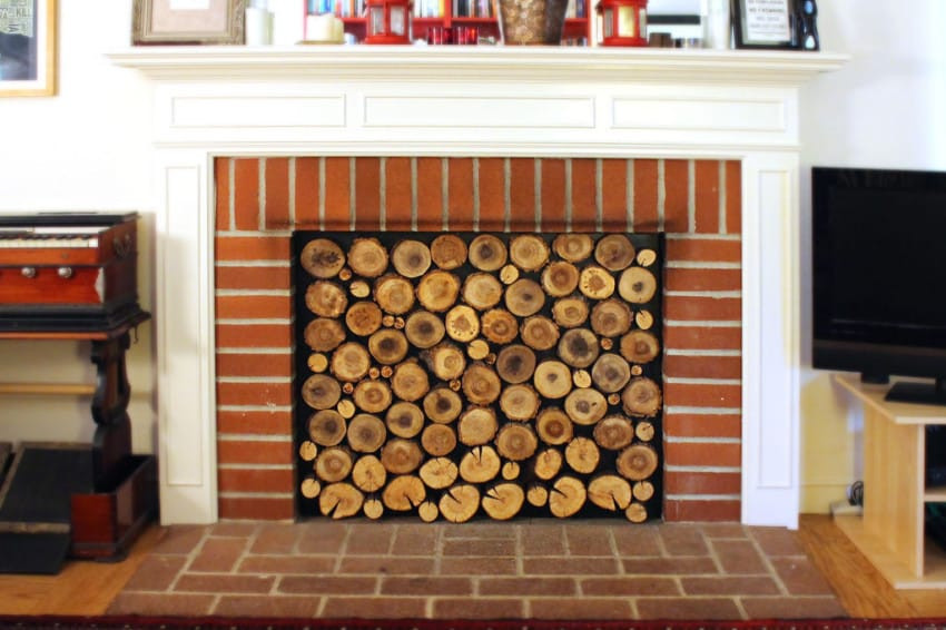 Best ideas about DIY Fireplace Insert
. Save or Pin He Measures His Unused Fireplace What He Puts Inside A Now.