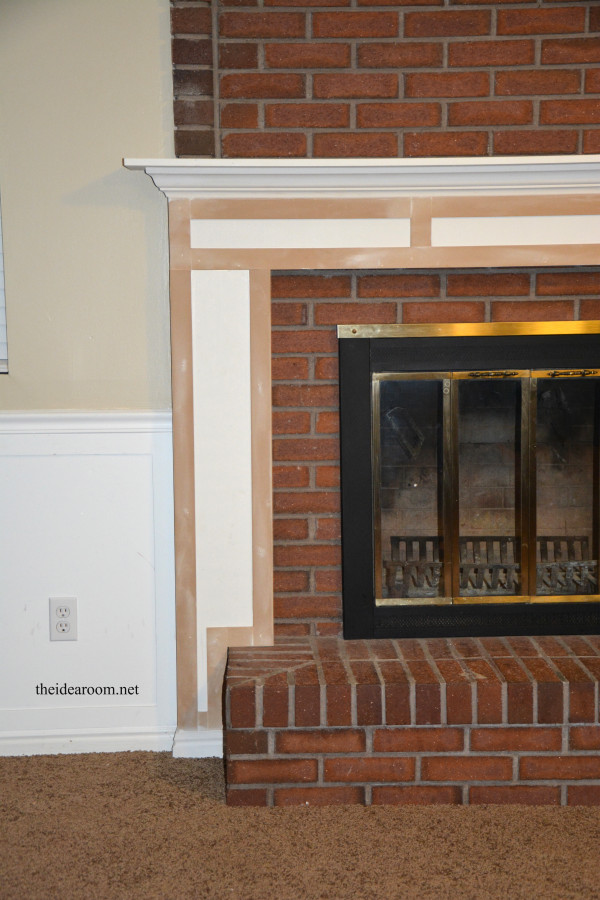 Best ideas about Diy Fireplace Mantel
. Save or Pin DIY Fireplace Mantel The Idea Room Now.