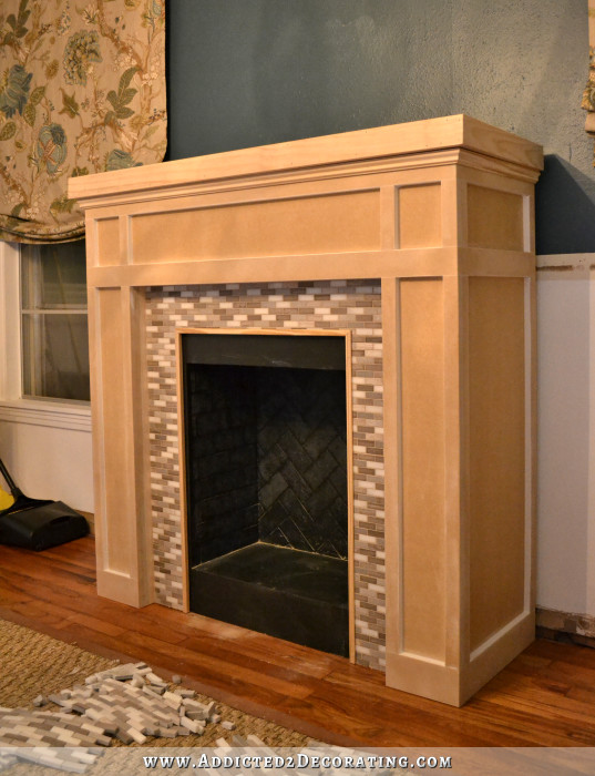 Best ideas about Diy Fireplace Mantel
. Save or Pin DIY Fireplace FINISHED DIY ideas Now.
