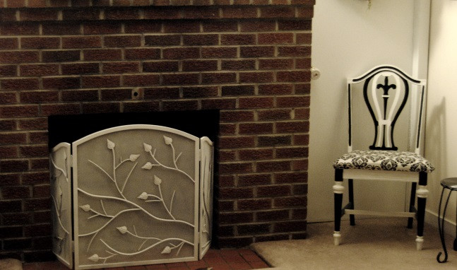 Best ideas about DIY Fireplace Screens
. Save or Pin Lighten Up DIY Painted Fireplace Screen Now.