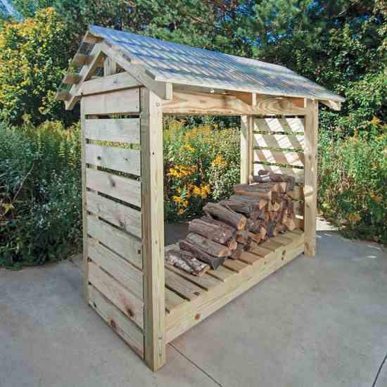Best ideas about DIY Firewood Rack With Roof
. Save or Pin Constructing a Firewood Shelter Farm and Garden GRIT Magazine Now.