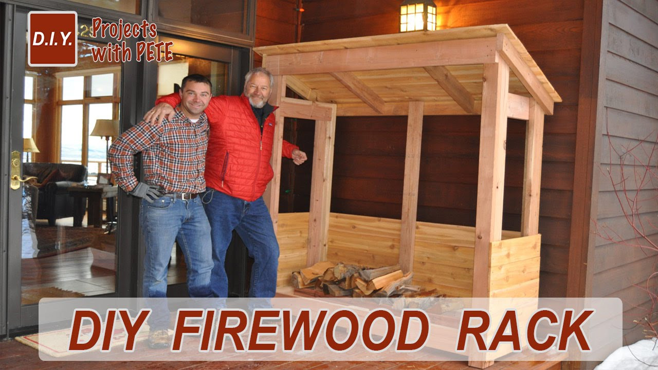 Best ideas about DIY Firewood Rack With Roof
. Save or Pin How to Build a FIREWOOD RACK Now.