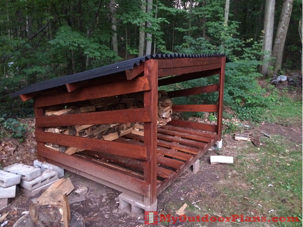 Best ideas about DIY Firewood Shed
. Save or Pin DIY Firewood Shed MyOutdoorPlans Now.