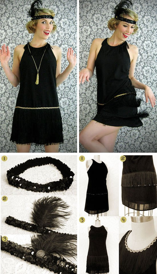 Best ideas about DIY Flapper Costume
. Save or Pin 30 Easy DIY Halloween Costumes for Women Now.