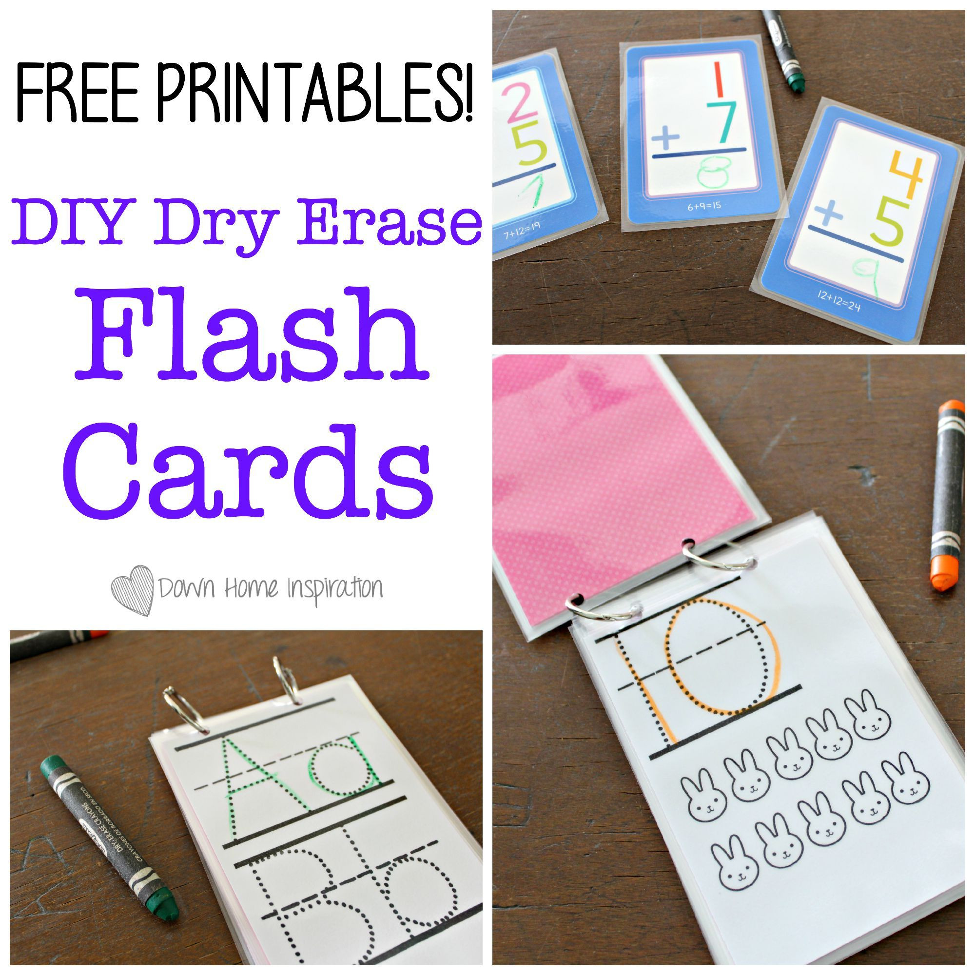 Best ideas about DIY Flashcards For Toddlers
. Save or Pin Make DIY Dry Erase Flash Cards With Free Printables Now.