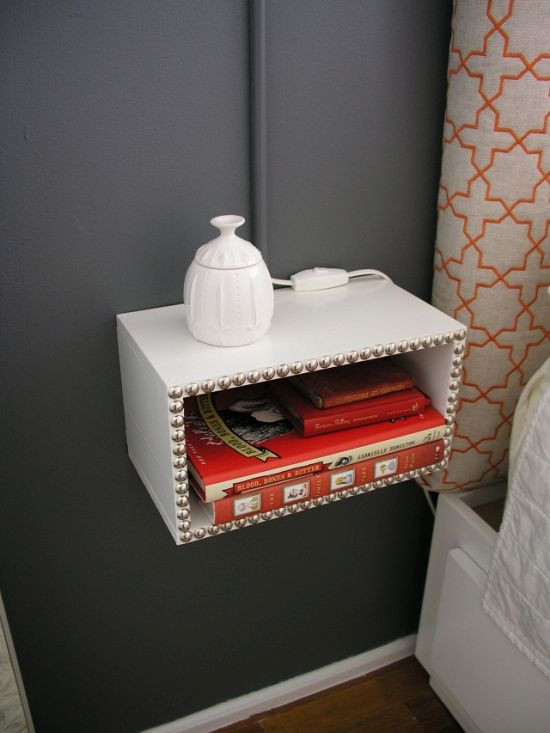 Best ideas about DIY Floating Nightstand
. Save or Pin 60 DIY Bedroom Nightstand Ideas Now.