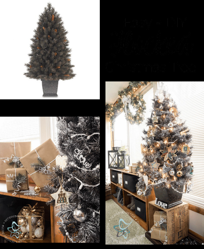 Best ideas about DIY Flocked Christmas Tree
. Save or Pin Easy DIY Flocked Christmas Tree and Wreath Designed Decor Now.