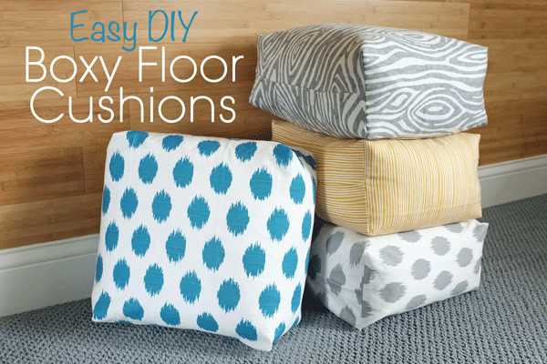 Best ideas about DIY Floor Cushions
. Save or Pin DIY Easy Boxy Floor Cushions Now.