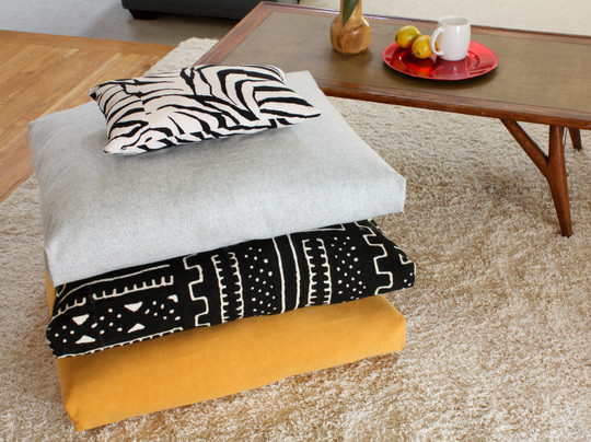 Best ideas about DIY Floor Cushions
. Save or Pin Easy To Make Floor Pillows And Poufs For A Cozy Home Now.