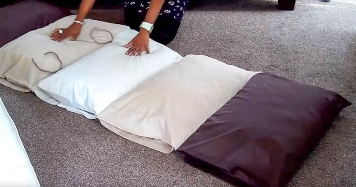 Best ideas about DIY Floor Pillow
. Save or Pin DIY Pillow Floor Cushions Handy DIY Now.