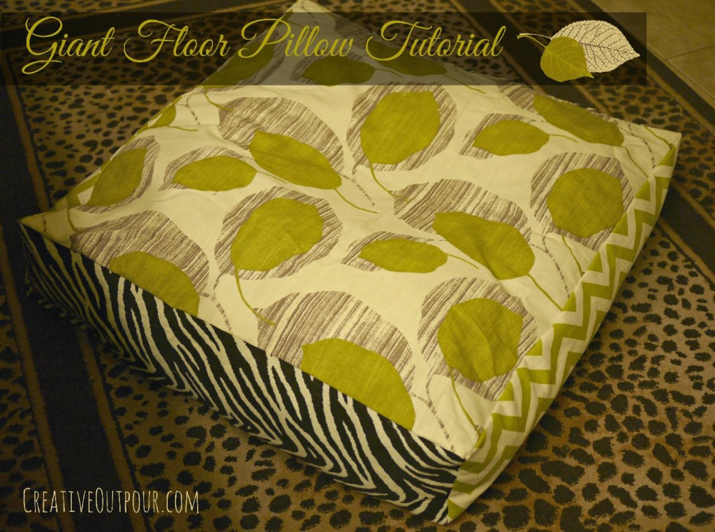 Best ideas about DIY Floor Pillow
. Save or Pin 15 Cool DIY Tutorials How to Make Pillows Now.