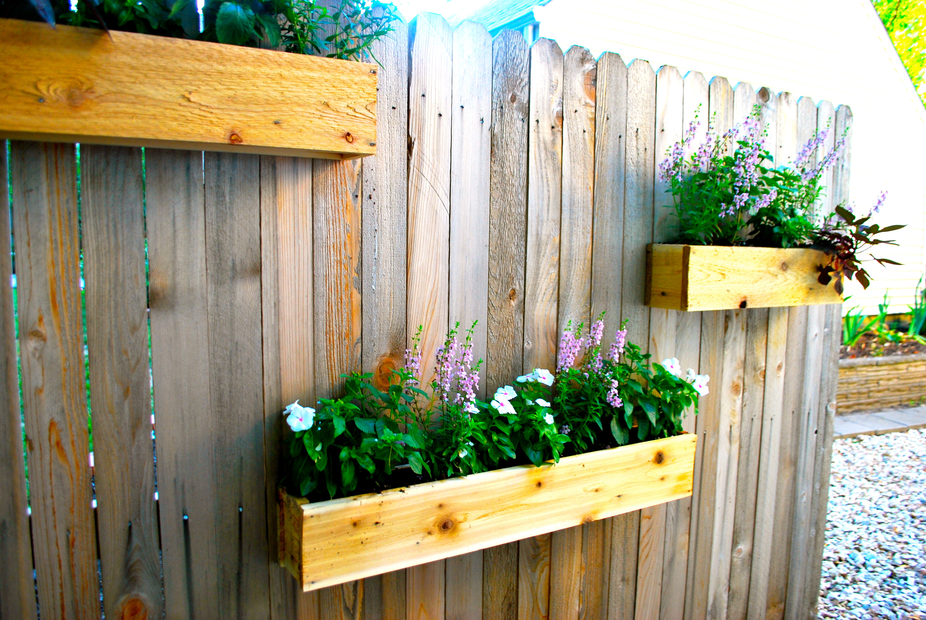 Best ideas about DIY Flower Boxes
. Save or Pin Yard Update and DIY Cedar Planter Boxes Now.