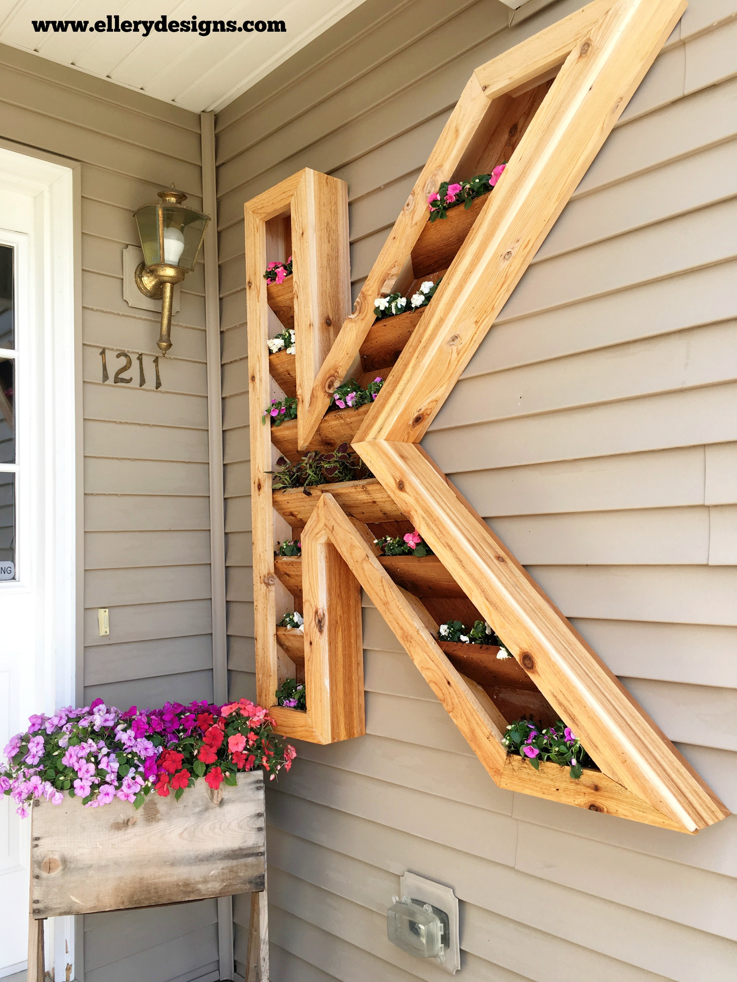 Best ideas about DIY Flower Boxes
. Save or Pin DIY Cedar Monogram Planter Box – Ellery Designs Now.