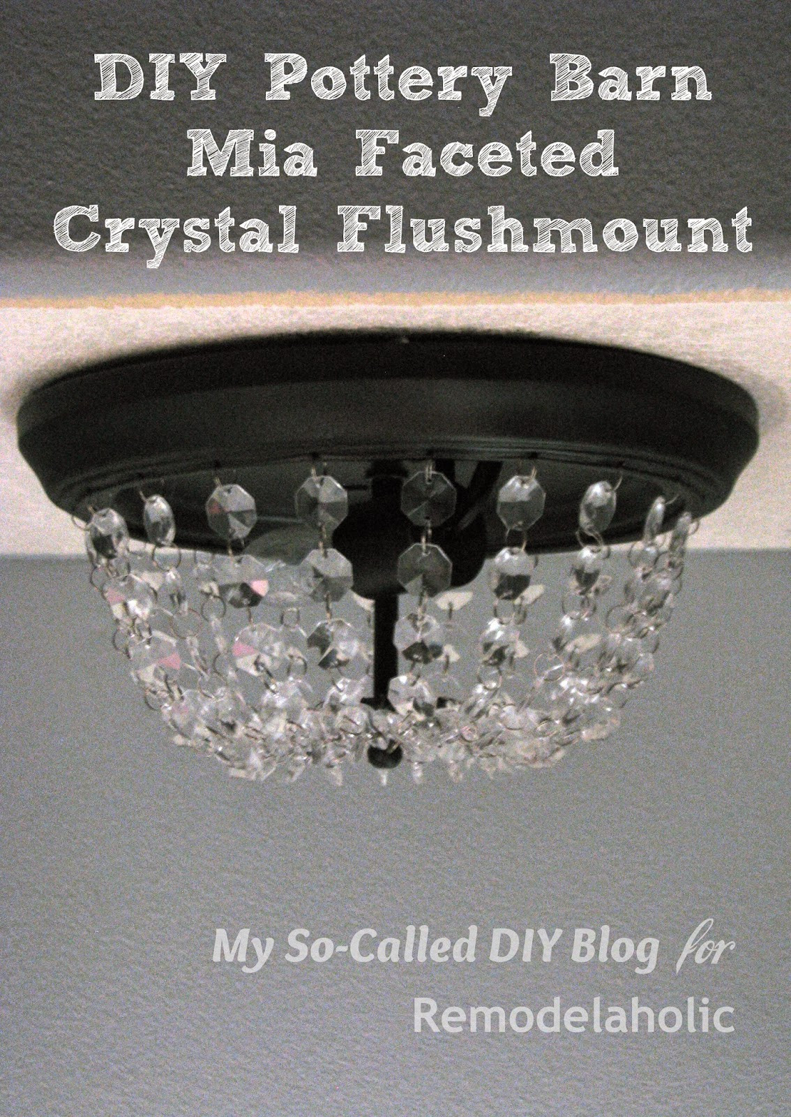 Best ideas about DIY Flush Mount Ceiling Light
. Save or Pin Remodelaholic Now.